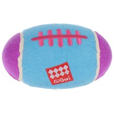 Мячик для собак GiGwi Dog Toys большой (75272) голубой/фиолетовый
