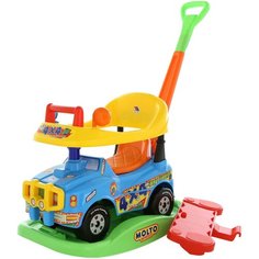 Каталка-качалка Molto Джип Викинг (3392 / 62963 / 62970 / 62987) голубой
