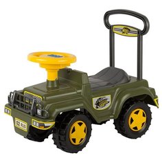 Каталка-толокар СТРОМ Джип (У868) зеленый