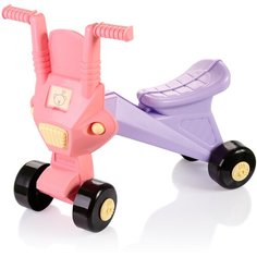 Каталка-толокар ОГОНЁК Мишутка сиреневый