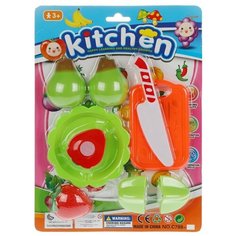 Набор продуктов с посудой Shantou Gepai Kitchen KY188-1 разноцветный