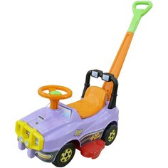 Каталка-толокар Molto Джип с ручкой №2 (6294 / 62932 / 62949 / 62956) сиреневый