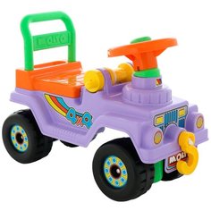 Каталка-толокар Molto Джип 4x4 №2 (62819 / 62826 / 62833) сиреневый