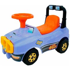 Каталка-толокар Molto Джип (3910 / 62840 / 62857 / 62864 / 6642) сиреневый