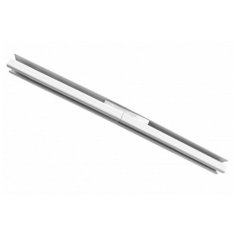 Карниз однорядный Эскар 241411400 (400 см) белый