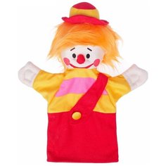 Бока Кукла на руку Клоун 30 см (1941) красный/желтый
