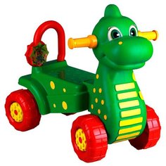 Каталка-толокар Альтернатива Дракон (М3897/М3898) зеленый Alternativa