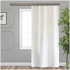 Портьеры Witerra Волна на ленте 260 см молочный