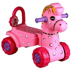 Каталка-толокар Альтернатива Лошадка (М3895/М3896) розовый Alternativa