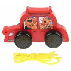 Каталка-игрушка Буратино Три кота (КТК01) красный