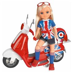 Кукла Famosa Нэнси на мотоцикле в Лондон, 42 см