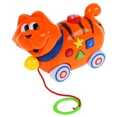 Каталка-игрушка Умка Котик B610847-R оранжевый