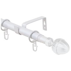 Карниз однорядный Эскар 33311619 Орех (320 см) жемчуг