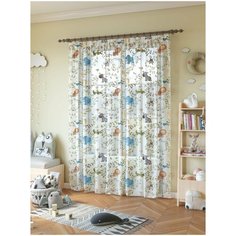 Тюль ARCO DORO Р16-01 Зоопарк на ленте 260 см 1 шт. белый