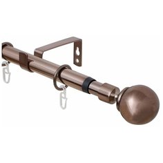 Карниз однорядный Эскар 33311619 Классика (320 см) коньяк