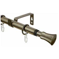 Карниз однорядный Эскар 33311619 Гиро (320 см) золото антик