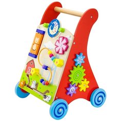 Каталка-ходунки Viga Activity Baby Walker (50950) разноцветный