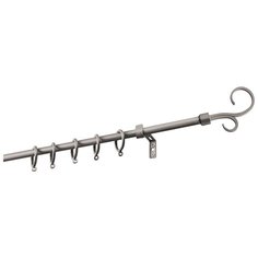 Карниз однорядный Уют 19.01ТО.568.160Р (300 см) серебро