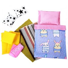 Набор текстиля для интерьера SunnyWoods для кукольных домиков Алина разноцветный