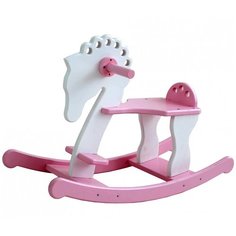 Качалка DreamToys лошадка Лира (L232001) белый/розовый