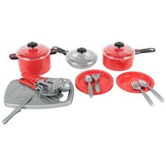 Набор посуды Orion Toys Iriska 3 красный