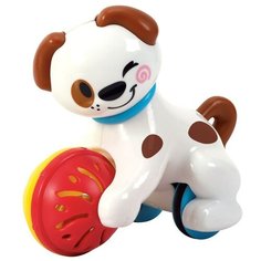 Каталка-игрушка PlayGo Moving Puppy (1662) белый/красный