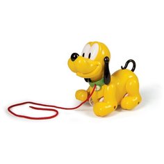 Каталка-игрушка Clementoni Pluto Trainabile 14981 желтый