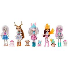 Набор Mattel Enchantimals Snowy Valley 15 см, GBX20