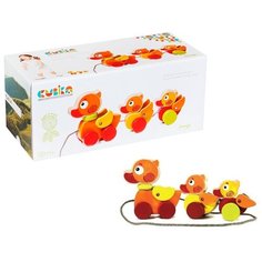 Каталка "Уточка и утята" Cubika