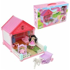 Кукла с домиком Veld co 80964