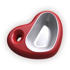 Миска Lilli Pet Mon-Amour для животных, 22,5x17,5x6 см, 400мл, красная