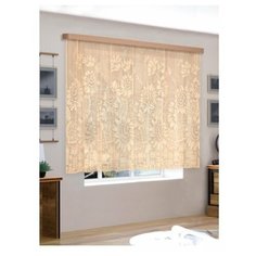 88840 Гардина 160*250 100%п/э золотистый Racc Olto