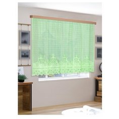 Гардина 160*250 100%п/э салатовый Racc Olto