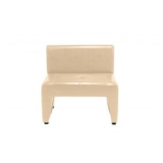 Диван, Мягкий офис, Ритм одноместный Экокожа Oslo, бежевый