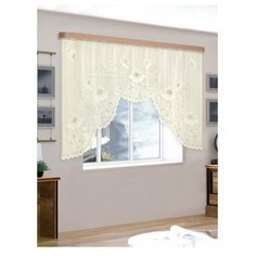 88863 Гардина 145*250 100%п/э шампань Racc Olto