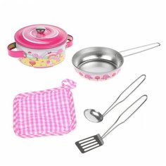 Набор посуды Mary Poppins Карамель 453169 розовый