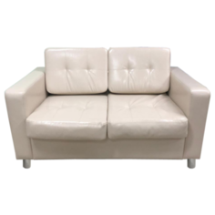 Диван, Мягкий офис, Офис Классик двухместный Экокожа Oslo, бежевый