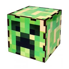 Кубик Minecraft Крипер Woodenteka