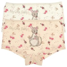 Трусы для девочек (шорты) 46933KE, Цвет: Микс, Размер: 2/3, 5шт. в упаковке Donella