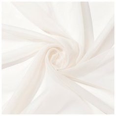 Тюль Этель 290*300 см, молочный, вуаль, 100% полиэстер