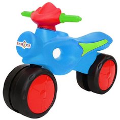 Каталка-толокар RT Kinder Way 11-008 синий/красный