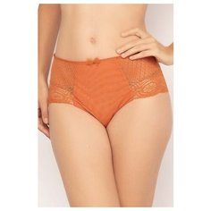 Empreinte Трусы слипы Norah высокой посадки с кружевными вставками, размер 54, оранжевый