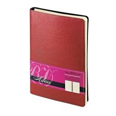Ежедневник А5 "Milano" красный от Bruno Visconti