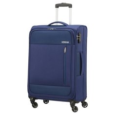 Чемодан American Tourister Heat Wave 65 л, combat navy