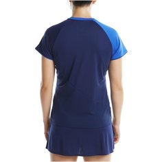 Футболка для игры в бадминтон женская 530 , размер: XL, цвет: Индиго/Сине-Фиолетовый PERFLY Х Декатлон Decathlon