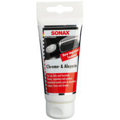 SONAX паста полировочная для кузова Хром и алюминий, 0.075 л