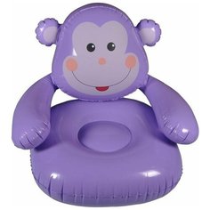Надувное кресло Bestway Lil Monkey Inflatable Chair сиреневый