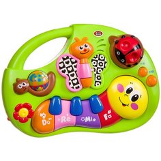 Развивающая игрушка Play Smart Веселые Жучки, зеленый