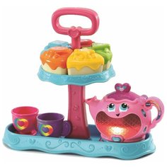 Развивающая игрушка VTech Волшебный чайный набор, розовый/голубой