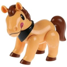 Развивающая игрушка Умка Лошадка (S143), коричневый